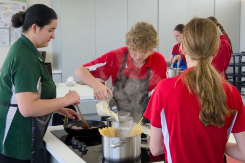 Pasta Time with the Year 9s! Image