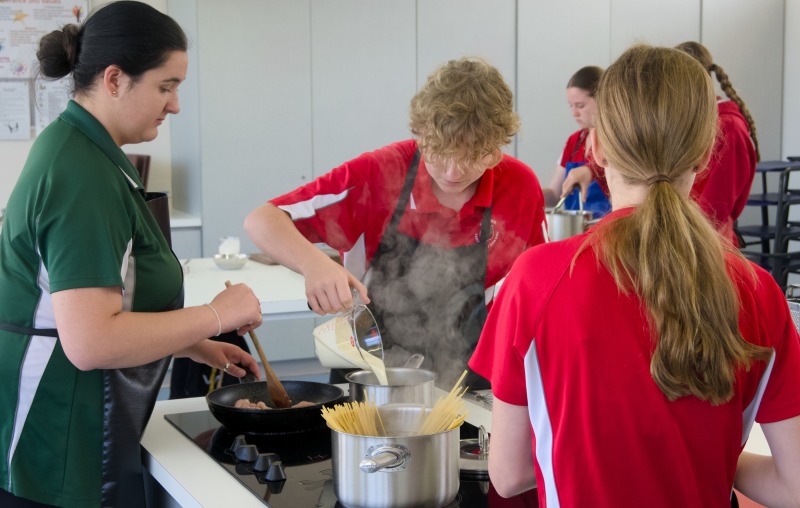 Pasta Time with the Year 9s! Image