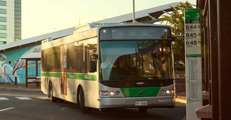 Catching The Bus Image